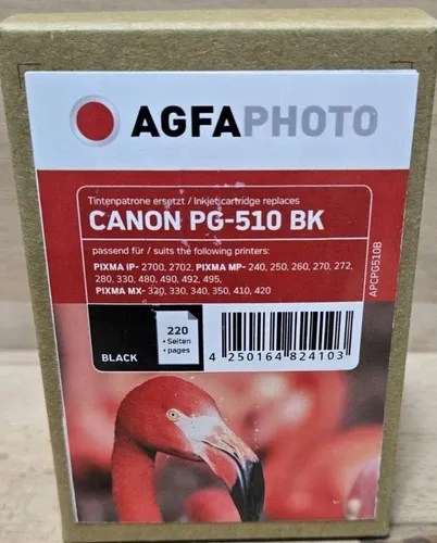 1x Patrone für Canon IP 2700, PG510 BK 2970B001AA BLACK