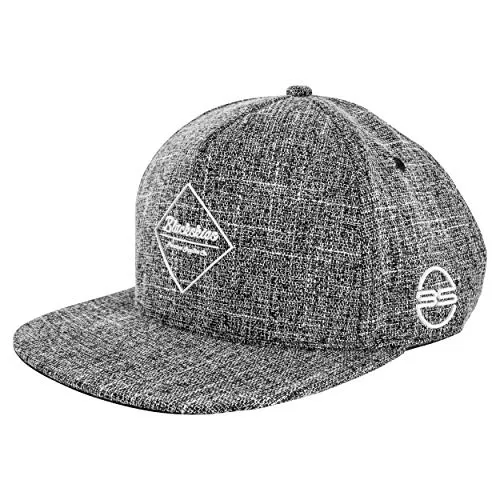 Blackskies® Chronos Snapback Cap | Premium Baseball Mütze für Herren und Damen - Hochwertige Baseball Cap aus atmungsaktivem Material mit 3D Gum Spot Logo. Ideal für jeden Anlass, verstellbar und unisex. Langlebig und klimaneutral produziert.