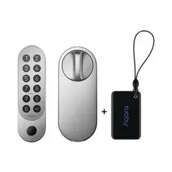 AQARA Smart Lock Türschloss - Silver Kunststoff, modernes Design und hohe Sicherheit für Ihr Zuhause