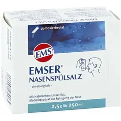 Emser Nasenspülsalz physiologisch Beutel von Sidroga
