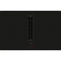 Siemens ED811BS16E iQ300 - Induktionskochfeld mit Dunstabzug, 80 cm - Kochfeld mit integriertem Dunstabzug, rahmenlos und energieeffizient. Genießen Sie die Vorteile der Induktionstechnologie für schnelles und präzises Kochen.