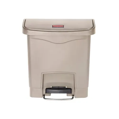 Rubbermaid Slim Jim 15 Litre Step-On Wastebasket