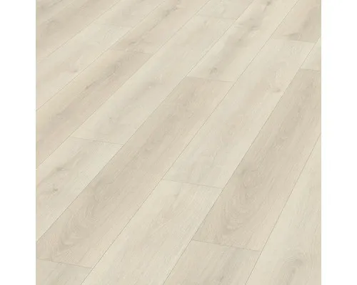 Laminat Nature Sense Elton Eiche weiss Landhausdiele - Laminatboden in Landhausdielen-Optik, robust und pflegeleicht, ideal für modernes Wohnen.