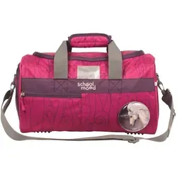 SCHOOL-MOOD® Sporttasche Luisa (Einhorn) - Schulranzen mit viel Platz für Sport und Freizeit, inklusive seitlichem Nassfach für nasse Kleidung und praktischen Reißverschlussfach für Accessoires.