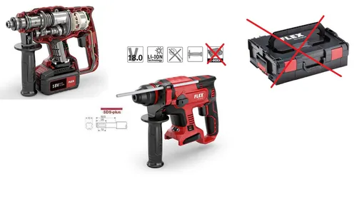 Flex Akku Bohrhammer 18V CHE 18.0-EC - Bohrmaschinen: Kompakter und leistungsstarker Akku Bohrhammer mit bürstenlosem Motor, ideal für präzise Bohrarbeiten und einfache Handhabung.