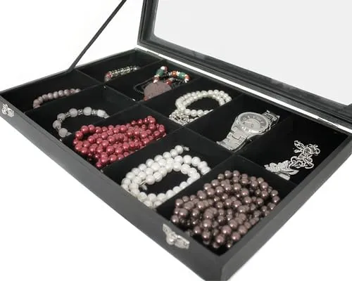 Schmuckständer & -kästen Schwarz von Yudu