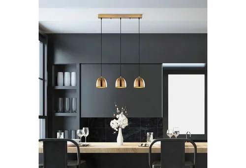 Kronleuchter METAL BODY 62 x 17 x 110 cm G1486 - Eleganter Kronleuchter mit robustem Metallkörper, ideal für stimmungsvolle Beleuchtung in jedem Raum.