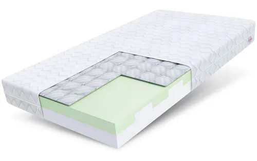 FDM Matratze 60x120 cm H3 - Komfort für Kinder - Matratze für Kinder in 60x120 cm, mit 7 Komfortzonen aus HR-Schaum, hypoallergenem Bezug und Oeko-Tex-Zertifizierung für gesunden Schlaf. Waschbar und langlebig, ideal für eine optimale Unterstützung der Wirbelsäule.