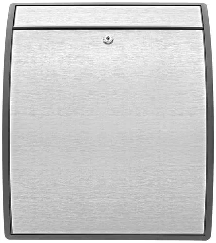 Burg Wächter 34490 TURN 4942 ANT/Ni Briefkasten in rot von BURG-WÄCHTER