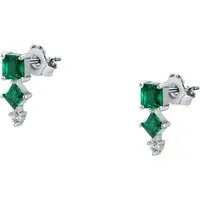 Valeria Ohrstecker 89076064 aus recyceltem 925er Silber - Ohrstecker von Valeria in elegantem Silber, gefertigt aus recyceltem 925er Silber für nachhaltigen Stil und umweltbewusste Mode.