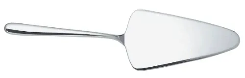 Alessi Caccia Tortenheber - Glänzend polierter Edelstahl - Küchenhelfer aus hochwertigem Edelstahl 18/10, entworfen von den berühmten Castiglioni-Brüdern, ideal für stilvolles Servieren von Torten und Kuchen.