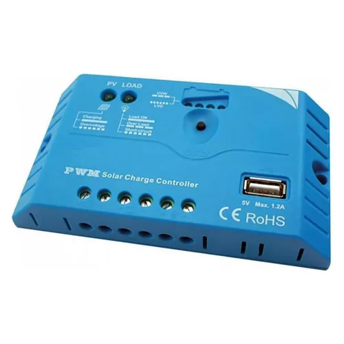 Velleman PWM Solar-Laderegler mit USB-Ausgang