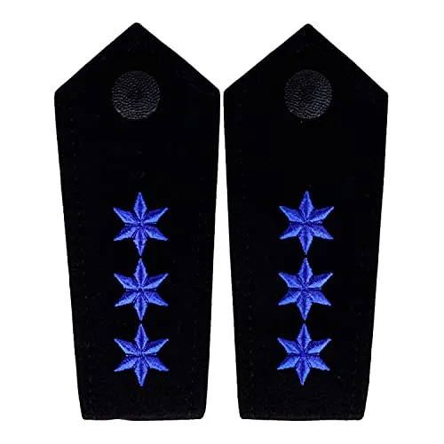 RescPol Schulterklappen 3 Sterne blau von RescPol