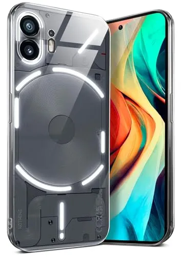 moex für Nothing Phone (2) Hülle Durchsichtig, Silikon Handyhülle Transparent, Clear Case Ultra Slim, Backcover Schutzhülle Dünn, Silikonhülle Minimalistisch, Aero Case, Klar