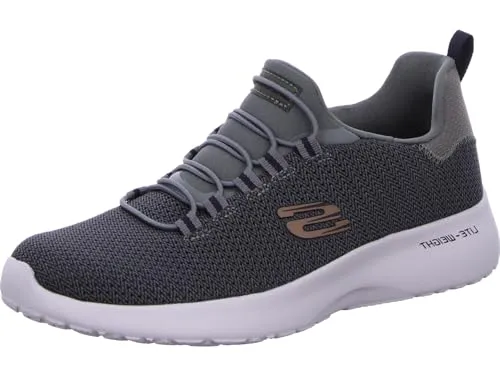 Skechers Herren 58360/Bkw Sportschuhe - Herren-Sneaker mit atmungsaktivem Mesh-Obermaterial und bequemen Memory-Schaum-Einlegesohlen für optimalen Tragekomfort.