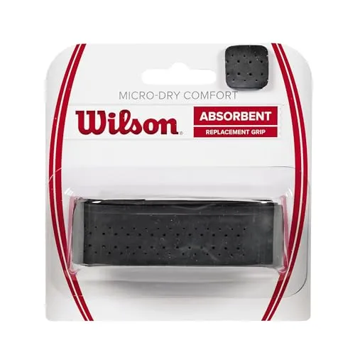 Wilson Unisex Greepband Micro Dry Comfort Grip Griffb nder, Schwarz, Einheitsgröße EU