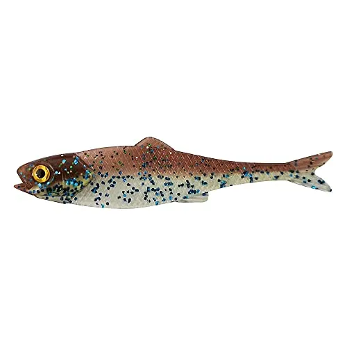 LMAB Finesse Filet 7 cm, 11 cm, 15 cm - Gummifisch Dropshot Angelköder - Gummiköder für: Hecht, Barsch & Zander - Hechtköder Barschköder Zanderköder - Kunstköder (11 cm, Galaxy)