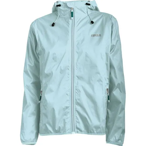 PRO-X ELEMENTS Damen Regenjacke LADY CLEEK - Wasserabweisende Damen-Regenjacke aus XPLUS, ideal für wechselhaftes Wetter. Mit praktischer Kapuze und zwei Seitentaschen bietet sie Funktionalität und Stil für jeden Tag.