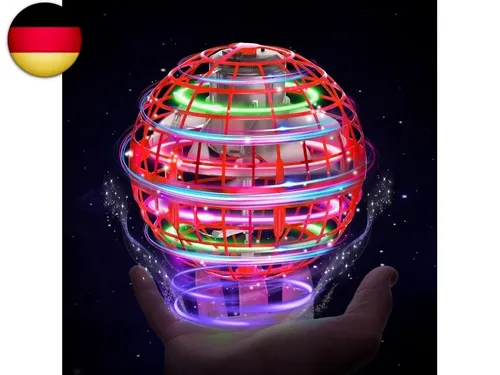 Fliegender Ball 2026, Flying Orb Balls mit Led-Beleuchtung, Orbi Balls Drohne
