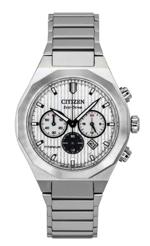 Citizen CA4690-51A Eco-Drive Chronograph - Super Titanium Armbanduhr - Armbanduhren mit modernem Design, Solar-Antrieb und 100m Wasserdichtigkeit – ideal für stilbewusste Unisex-Träger.