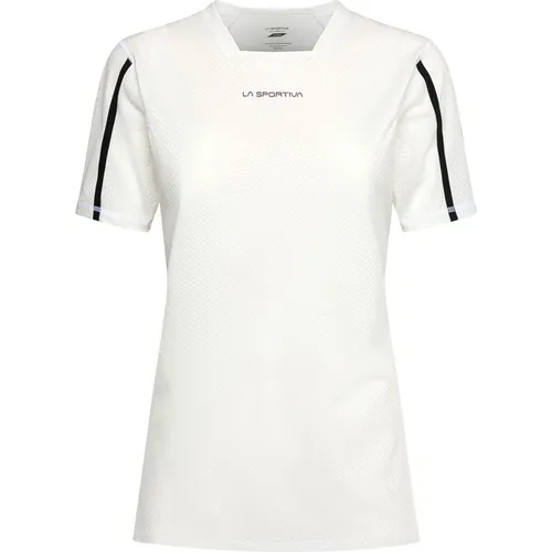 La Sportiva Trail Bite T-shirt Women chalk/onyx (W04G19) S von La Sportiva