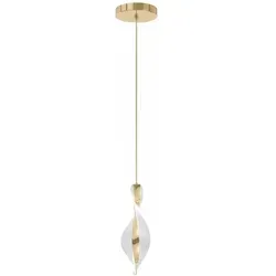 Hängelampe Toolight G120-cp Gold – Elegante LED-Pendelleuchte