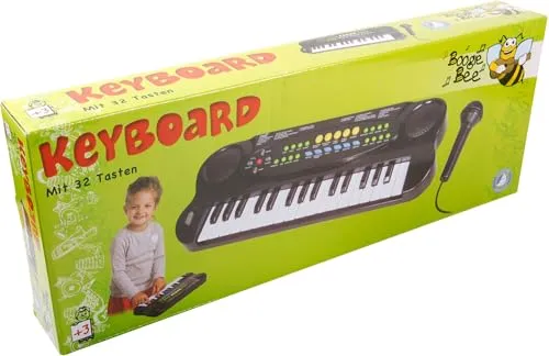Boogie Bee Elektronisches Keyboard mit Mikrofon