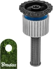 Sprühdüse für Pop-Up Sprinkler Versenkregner Einstellbare Düse 0-360° Bewässerungsflache 5,2m Bradas