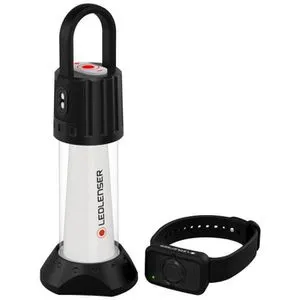 ML 6 Connect Warm Light - LED Taschenlampe mit 10 Modi, bietet warmweißes und rotes Licht, ideal für Camping und Notfälle.