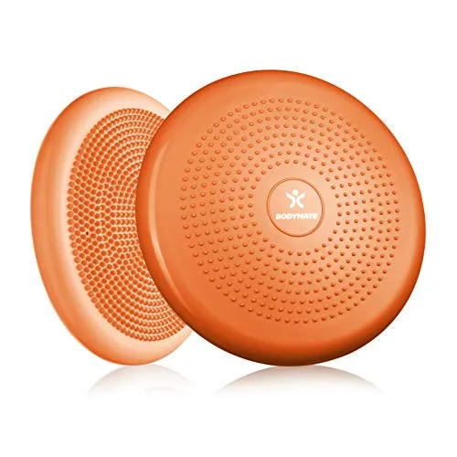 BODYMATE Ballsitzkissen inkl. Pumpe ORANGE 34cm Durchmesser