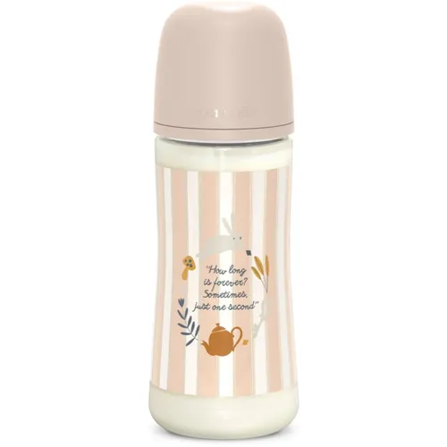 Suavinex Wonderland SX Pro Physiological Anti-Colic Babyflasche L Dense Flow 6 m+ Pink 360 ml