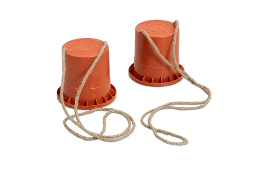 Betzold Gleichgewichtstrainer Laufstelzen aus treeNside-Material – Robustes Spielzeug Kids