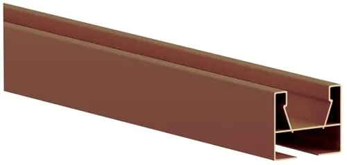 Führungsschiene für Falttüren – Braun, stabil und langlebig von Briconess.com