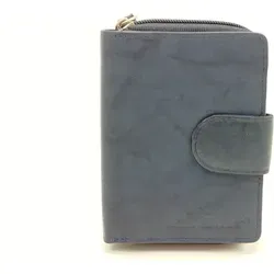 Greenburry Basic RV-Damenkombi RFID nightblue - Elegante Damen-Geldbörse aus pflanzlich gegerbtem Nappa Kalbsleder mit RFID-Schutz. Bietet sicheren Platz für Karten und Bargeld, ideal für stilbewusste Frauen.