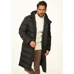 OneRedox Herren Parka mit Kapuze - Langer Steppmantel für kalte Tage - Schwarz - XXL - Der OneRedox Winterparka kombiniert stilvolles Design mit hervorragender Wärmeisolierung. Ideal für kalte Tage, bietet er durch die voluminöse Steppfüllung und die große Kapuze optimalen Schutz. Praktische Taschen und Bewegungsfreiheit runden das Gesamtbild ab.