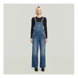 G-STAR Latzhose Straight Leg Dungaree mit Knöpfen