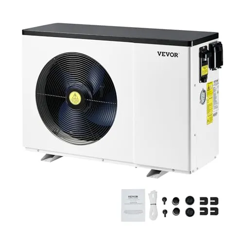 VEVOR Elektrische Pool-Wärmepumpe 2,51–11,38 kW von Vevor