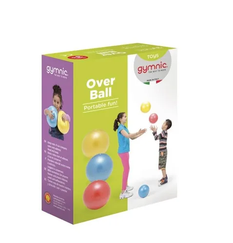 Gymnic Overball GELB Weich Spielball für Kinder Soft Ball