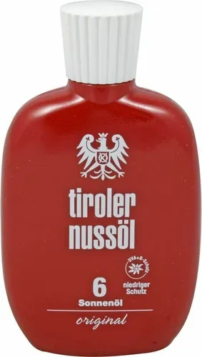 Tiroler Nussöl Original Sonnenöl wasserfest LSF 6