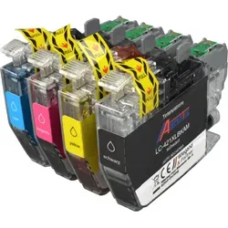 Ampertec Tinten ersetzt Brother LC-421XL Multipack KCMY 4