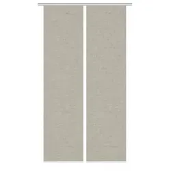 HOME in green Schiebevorhang, braun, Synthetik - Gardinen - Hochwertiger Schiebevorhang in braun, Maße: 60x245 cm, ideal für stilvolle Fensterdekoration und mit 10€ Willkommens-Gutschein bei Newsletter-Anmeldung.