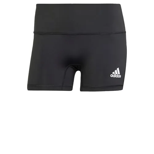 adidas Damen 4 Inch Shorts, Black/White, L