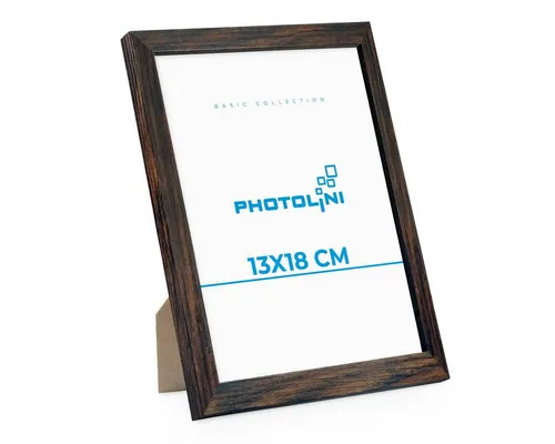 PHOTOLINI Bilderrahmen Poster-Einzelrahmen Modern Schmal, (1 Rahmen)