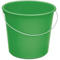Nölle Haushaltseimer | 10 Liter | Kunststoff in grün von Nölle Profi Brush