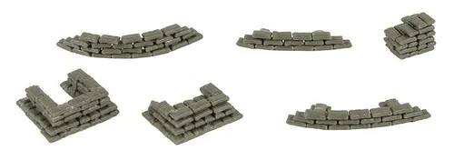 Faller 144121 H0 Sandsäcke Militär oder Hochwasserschutz 1:87