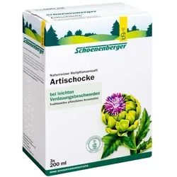 Schoenenberger Naturreiner Heilpflanzensaft Artischocke von Salus