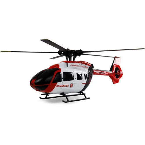 Amewi Johanniter H145 RC Hubschrauber RtF - Realistischer Scale-Nachbau - Hubschrauber mit originalgetreuem Design und modernster Technik, ideal für Einsteiger und Profis. Ausgestattet mit automatischer Start- und Landefunktion für ein einfaches Flugerlebnis.