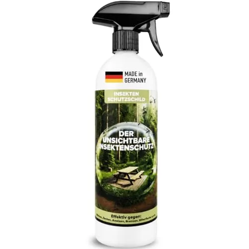 Insekten Schutzschild 750ml Insektenspray effektive Insektenabwehr gegen Wespen, Mücken, Fliegen & Ameisen mit Langzeitschutz Insektenschutz für Wohnung, Balkon, & Garten hochwirksames Ungezieferspray