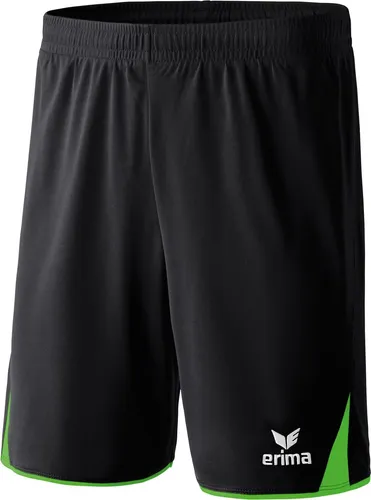 Erima Trainingshose Handballshorts 5-CUBES 140 - Trainingsbekleidung aus 100% Polyester, in Schwarz/Grün, ideal für Handballer und bietet optimale Bewegungsfreiheit.