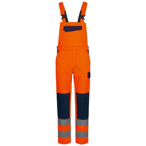 Safestyle Schutzhose BAUTZEN Warnschutz-Latzhose SAFESTYLE® - Arbeits- & Schutzkleidung, hochsichtbare Warnschutz-Latzhose in Orange/Marine, EN ISO 20471 zertifiziert für maximale Sicherheit bei der Arbeit.